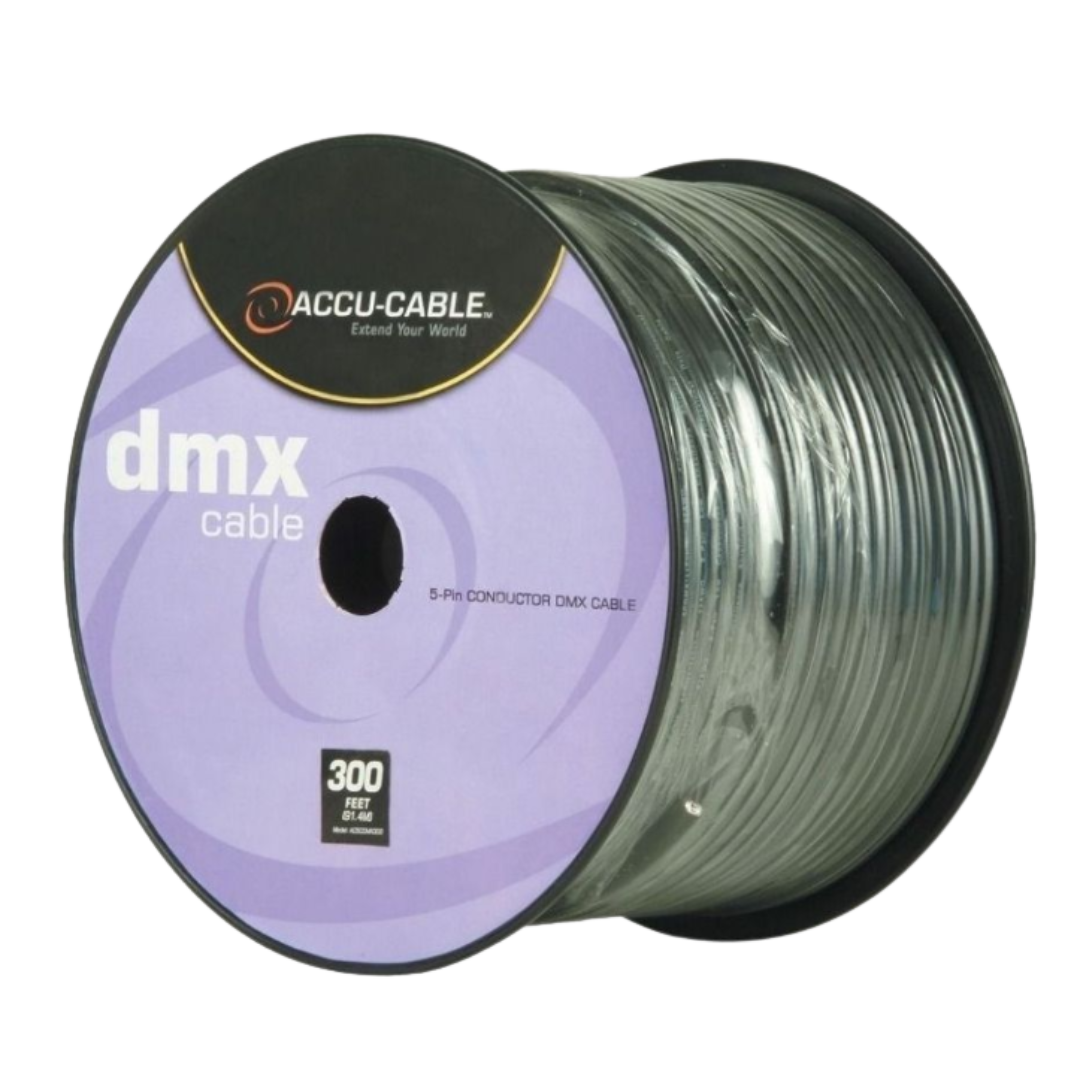 Rollo De Cable Señal Dmx 5 Pines