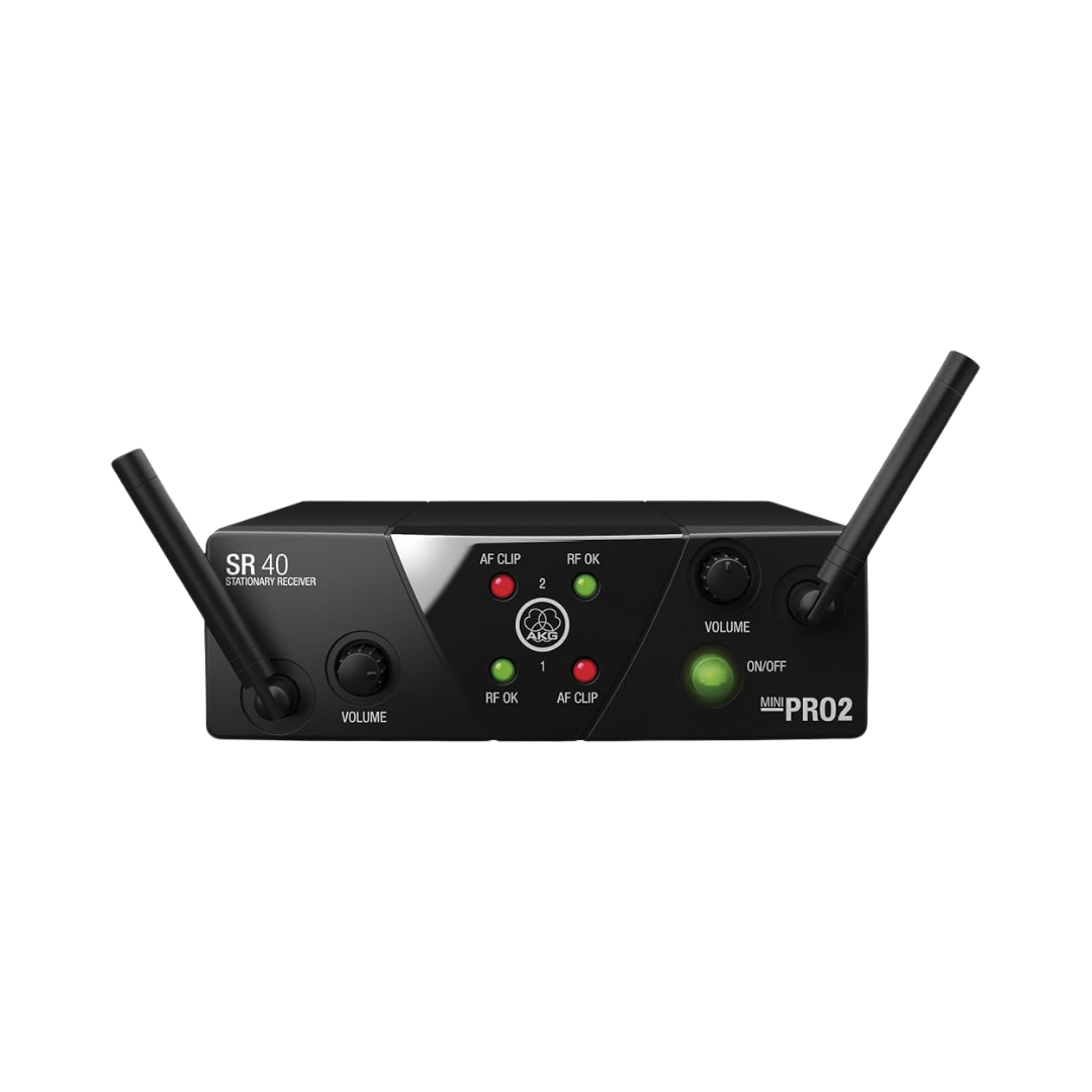 Micrófonos Akg Wms40 Mini Dual Vocal Set Dinámico Cardioide Open Box
