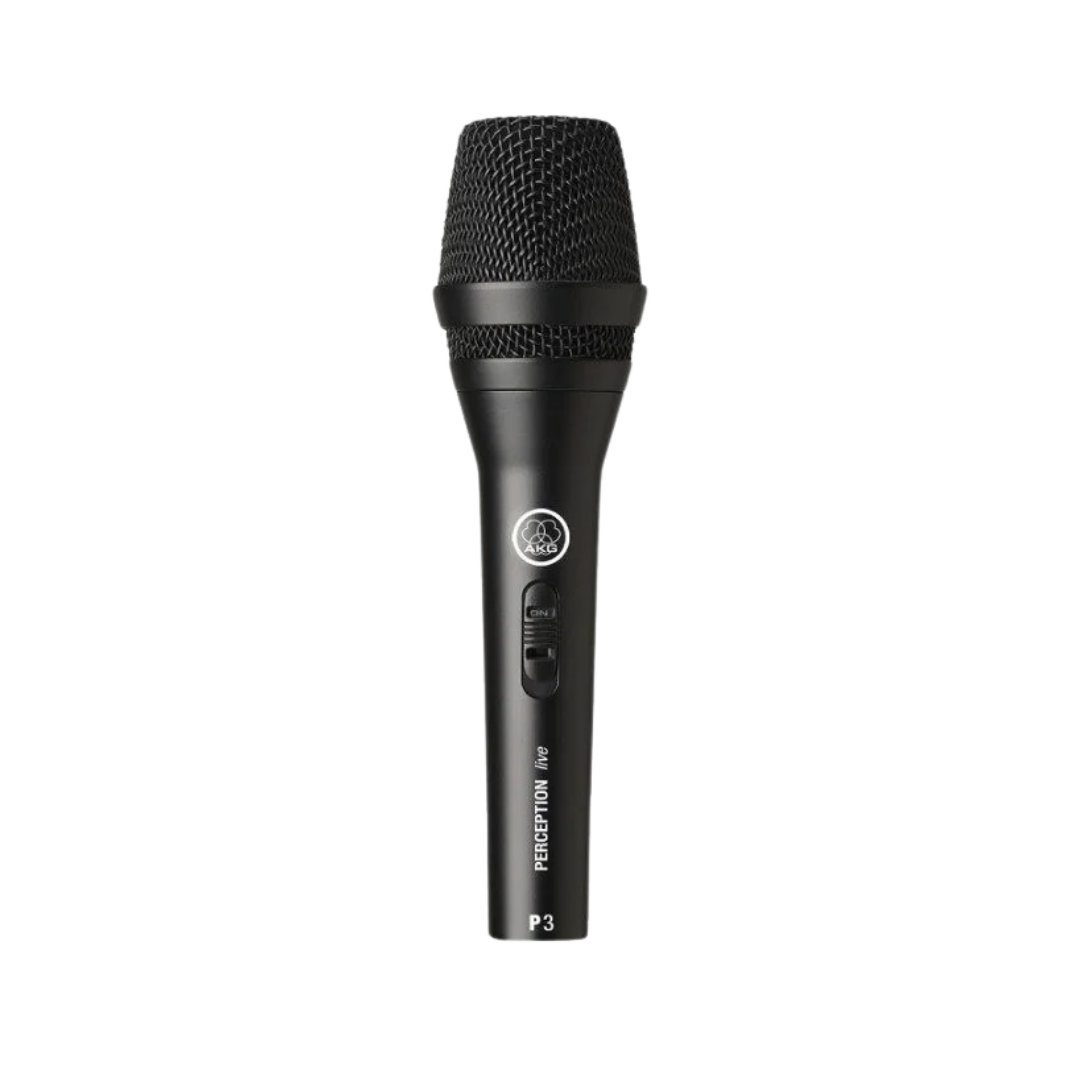 Micrófono Akg P3 S Dinámico Cardioide Negro