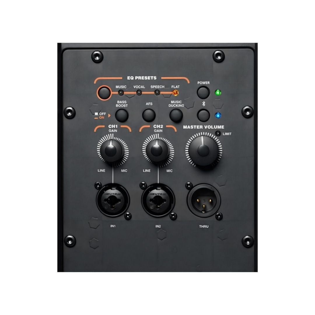Jbl Irx112bt Bocina Amplificada Portátil Bluetooth Negra, 300w, Monitor De Escenario