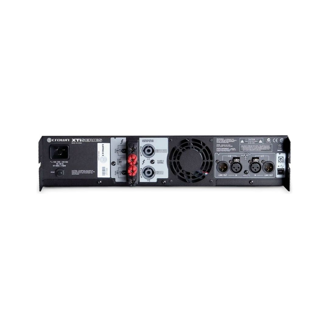 Amplificador Crown Xti 6002 2 Canales 2100w 8,4,2 Ohm