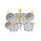 Micrófonos para Batería AKG Drum Set Session 1 - ELECTRONICA DEL NORTE