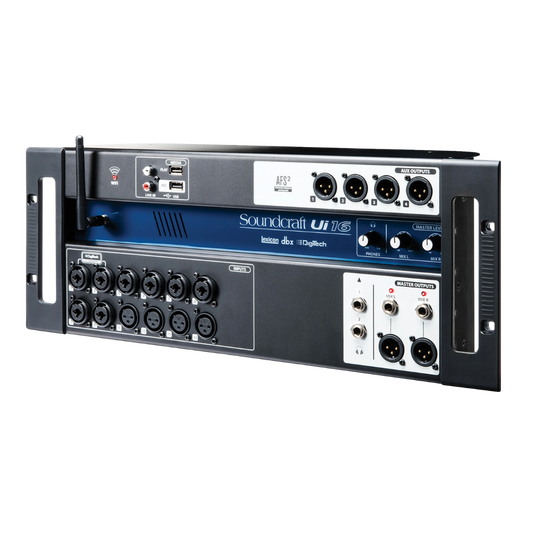Mecladora digital Soundcraft Ui16 - ELECTRONICA DEL NORTE