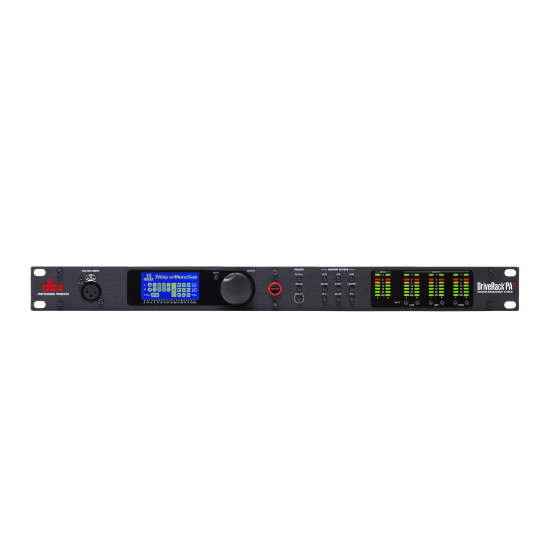Procesador De Audio Dbx Driverack Drpa2 - ELECTRONICA DEL NORTE