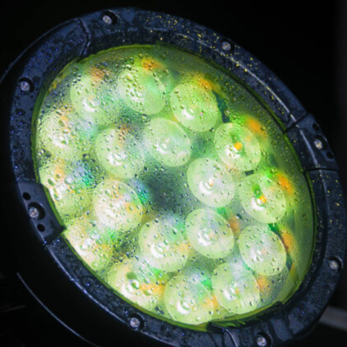 Par de LED RGBW YL-1815E