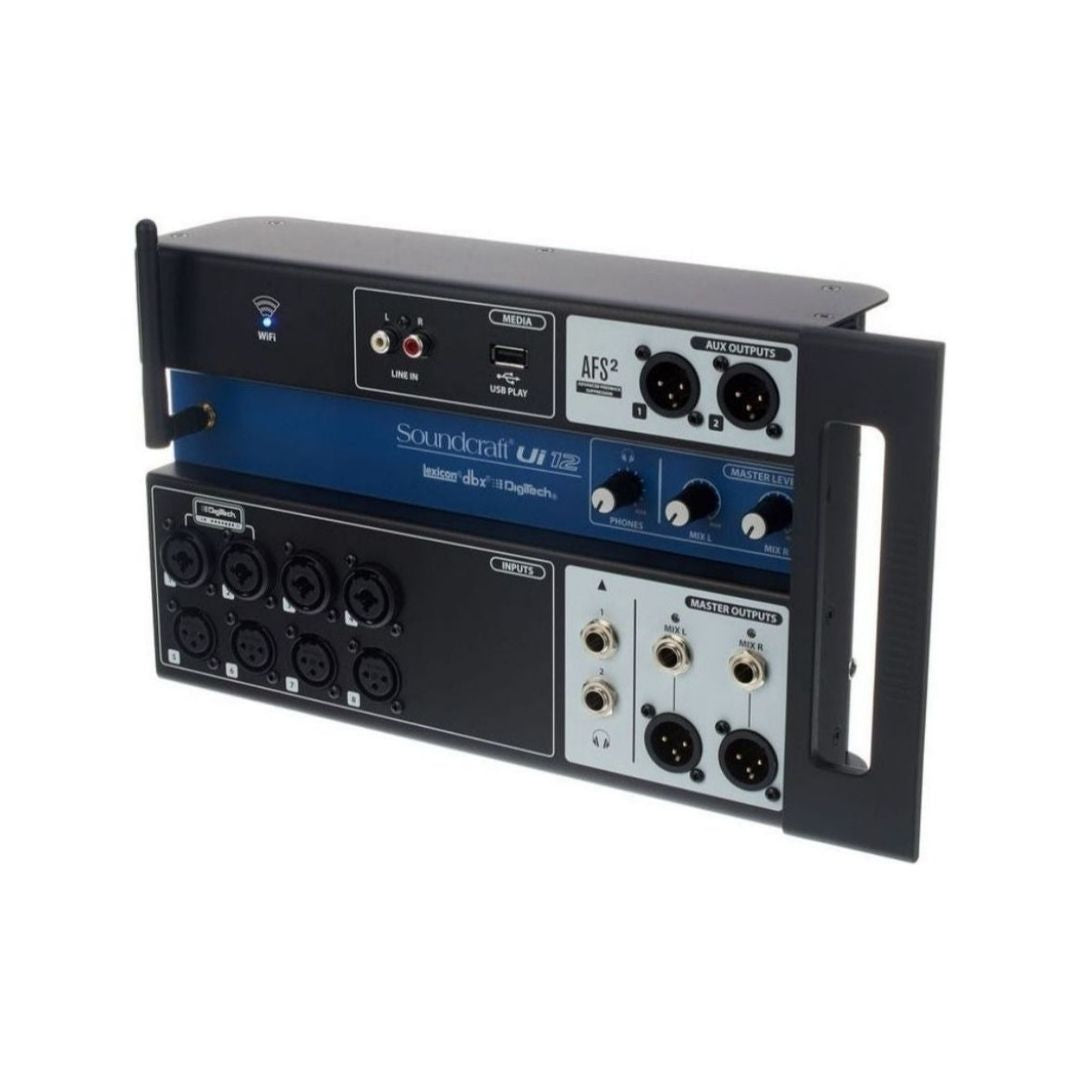 Mezcladora Digital Soundcraft Ui-12 Con Control Inalámbrico
