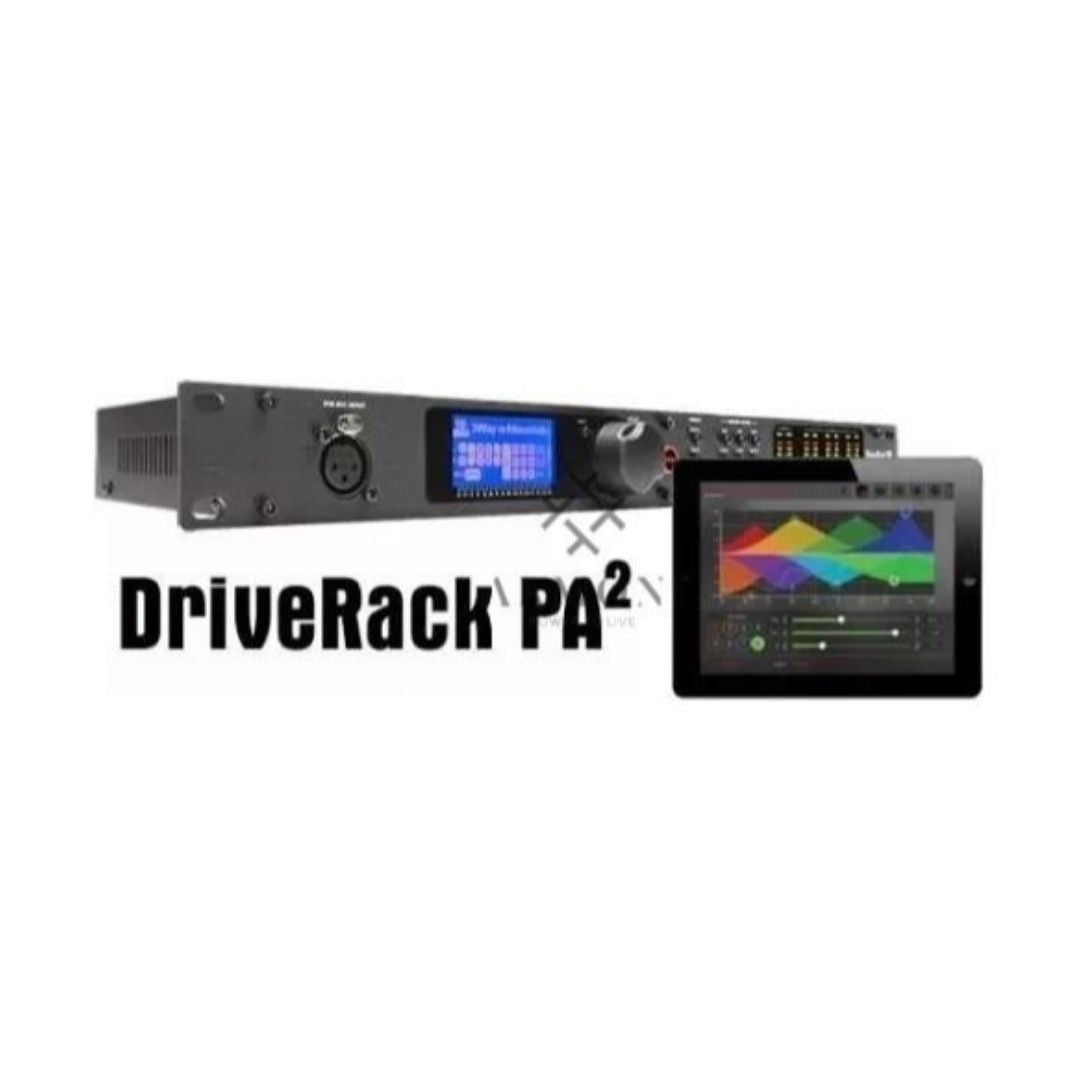 dbx DriveRack PA2 procesador digital para altavoces | Control vía