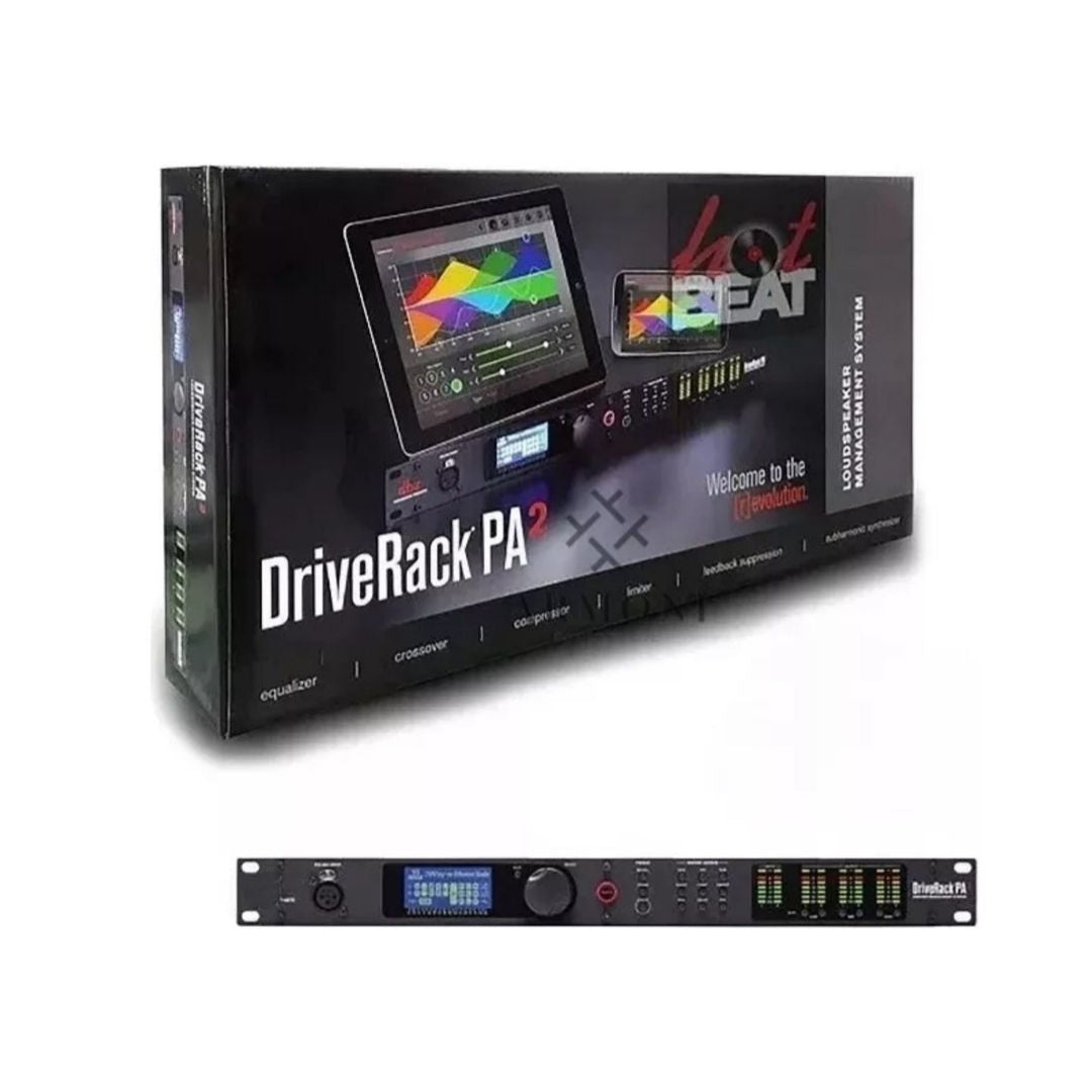 dbx DriveRack PA2 procesador digital para altavoces | Control vía