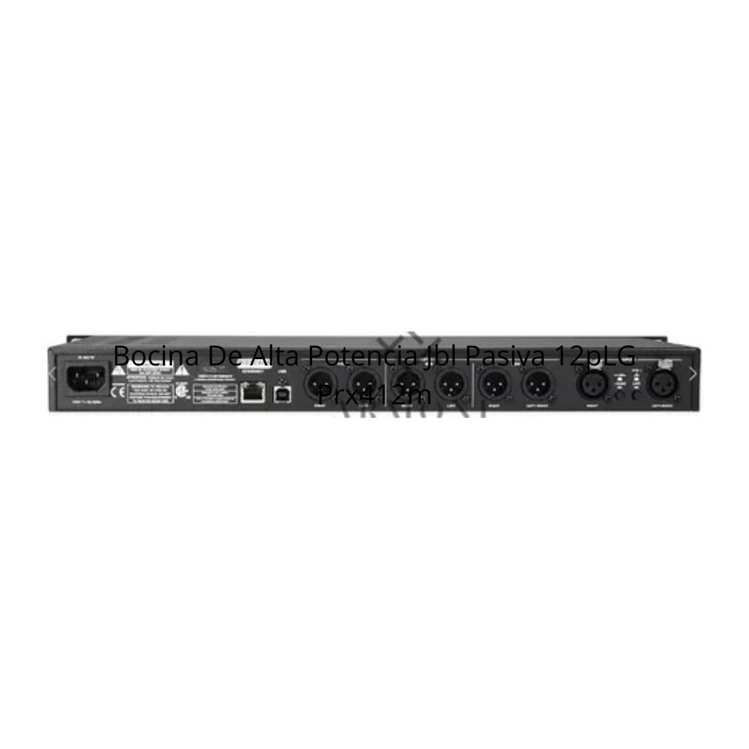 Procesador De Audio Dbx 110v Driverack Drpa2 Modelo