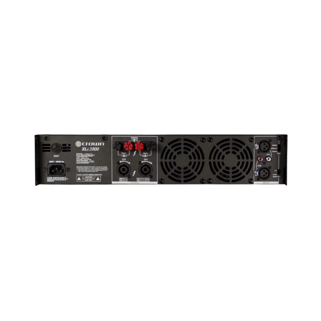 Crown Xli3500 Amplificador De Potencia 2x1350w  8-4 Ohms