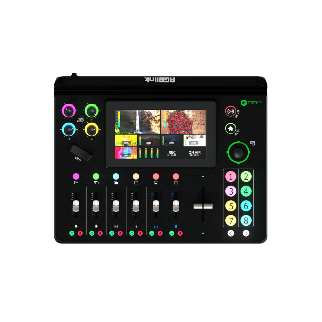 Switcher de video profesional | Control total de tus fuentes visuales ...
