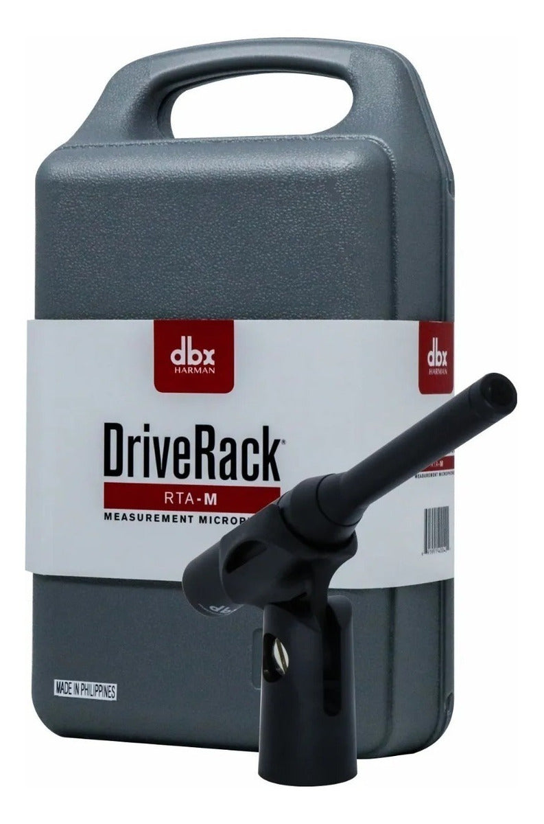 Micrófono Dbx Rta-m Condensador Omnidireccional Color Negro